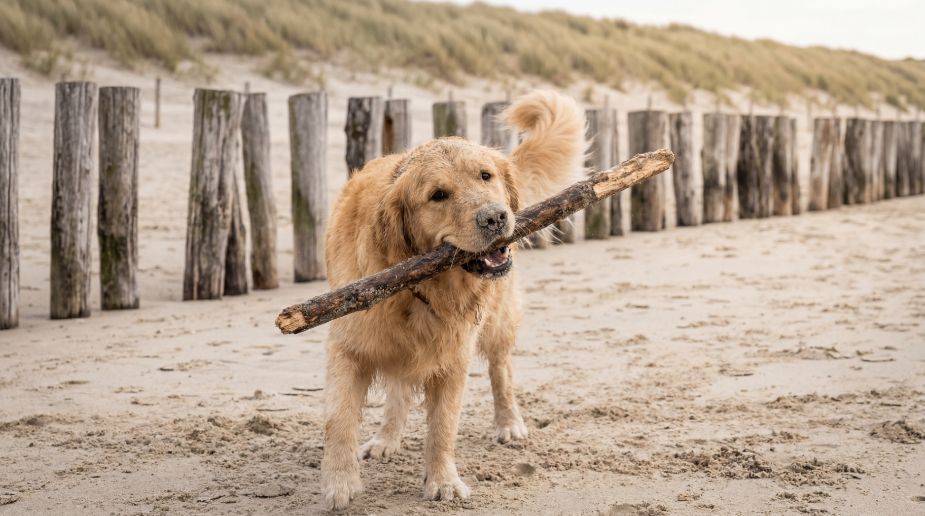 Een park waar de hond geen bijzaak is